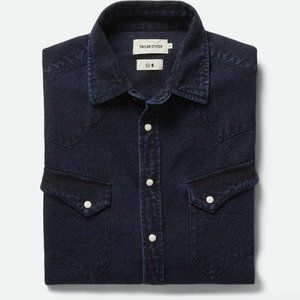 Taylor Stitch Shirt in Rinsed Indigo Denim